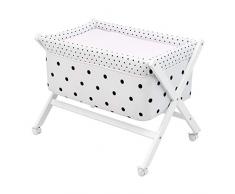 Be Dots - Mini cuna, niñas, color rosa