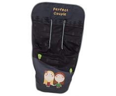 Babyline Hippies - Funda de silla, unisex, color gris