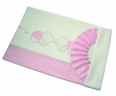 Italbaby 020,1130 Polvo de Estrellas Juego de Cama Para Cama Infantil, 3 Unidades rosa