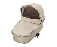 Bébé Confort Oria Nomad Sand - Capazo plegable con capota protectora, color beige