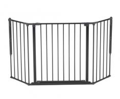 BabyDan Configure M- Barrera de seguridad con sistema Flex, para aberturas de 90 - 146 cm, Antracita