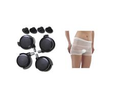 babybay 100401 - Ruedas para cama [importado de Alemania], Negro, 1 - pack & Jané 5 Culottes Lavables, Talla Única, Tejido Elástico, Adecuado Postparto, Hipoalergénicos