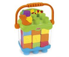 Mattel P8793 Fisher Price - Piezas para apilar con caja de almacenaje