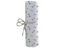 Babycalin sábana bajera – multicolores Nœuds Taupe
