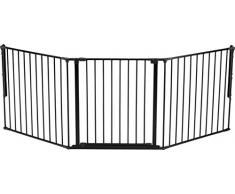 BabyDan Configure Barrera de seguridad, para aberturas de 90-223 cm, Antracita