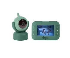 Babymoov YOO Twist Vigilabebé con Cámara Motorizada - Pantalla LCD Color de 4.3 - Visión Nocturna - Rotacion 360° - Lamparita y Nanas - Alcance 300 m