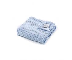 Duffi Baby 5420-12 - Manta luxe doble cara microfibra, 110 x 140 cm
