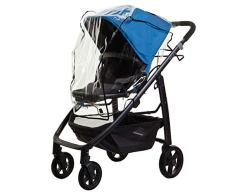 Dreambaby - Protección contra la lluvia para silla de paseo, acabado negro
