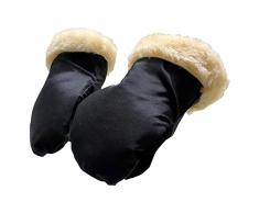 STROLLER MITT 6575825 - Guantes para cochecito de bebé de piel de cordero