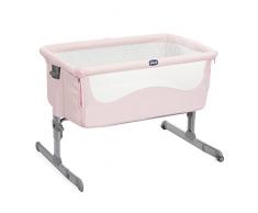 Chicco Next2me - Cuna de colecho con anclaje a cama y 6 alturas, color rosa