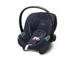 Cybex Gold Silla de coche para bebé Aton S2 i-Size, Desde el nacimiento hasta los 24 meses aprox., Máx. 13 kg, Incl. Reductor para recién nacidos, Compatible con SensorSafe, Ocean Blue