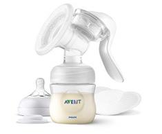 Philips Avent SCF430/10 Extractor Manual Breast, Extracción Cómoda con Tecnologia de Movimiento Natural, para un Flujo de Leche Rápido
