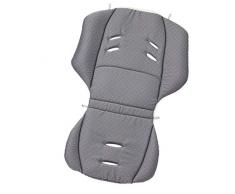 Gesslein 625000012 Loop - Cojín para asiento (200 g), diseño de lunares, color gris