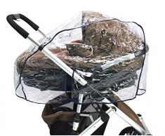 Looping la lluvia para capazo transparente