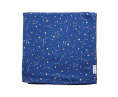 Tiny Twinkle Cuadrado de suave Kaffle 120 x 120 cm multiusos Swaddle Nanna Mochila, cochecito de bebé, 60 g