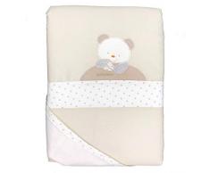 Andy & Helen 2/5012ed03 _ P piumotto Cuna Extraíble bordado, crema