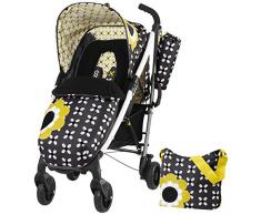 Cosatto Mollie Millie - Silla de paseo, color negro y amarillo