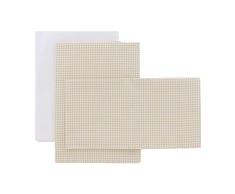 Cambrass - Sabana Minicuna 3 Pcs 80x120x1 cm Vichy10 Beige