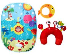 Tiny Love Tummy Time Play Under the Sea manta de juegos para bebé