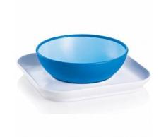 MAM - Cuenco y plato de bebé, 1 paquete [colores surtidos]