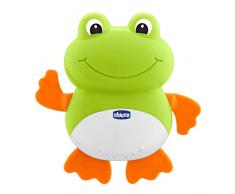 Chicco Rana Nadadora - Juguete de baño para agua y bañera, salpica al bebé, diseño rana