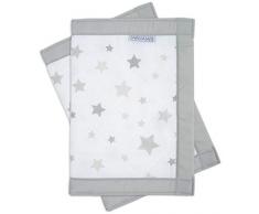 Protectores de cama Airwrap de 2 lados (estrellas plateadas)