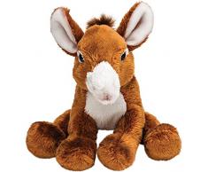 Suki Gifts 22079 Farmyard Friends Daisy - Burro de peluche, multicolor