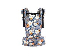 Tula Free-to-Grow TBCA7F60 French Marigold - portabebé Configurable en Anchura y altura para bebés de 3, 2 a 20, 4 kg sin necesidad de un cojín bebé