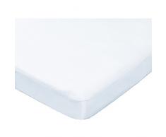 babyCalin - Funda de colchón 3D 60x120 cm Blanco