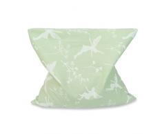 grünspecht 611 de V1 bio de cojín de semillas de colzaNatural Pur, Marfil sueño, 19 x 19 cm), color verde