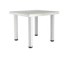 Bieco 04201822 - Mesa infantil para jardín (1 a 8 años), color gris