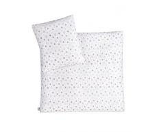 Juego de cama punto jersey Herz mint, dimensiones 80 x 80/35 x 40 cm gris Stella Talla:80x80 + 35x40 cm