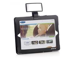 Jané 030603C01 - Espejo de Seguridad con Funda para Tablet y Minitablet, Vigilancia del Niño mientras Conduce
