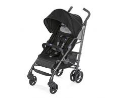 Chicco Liteway 3 - Silla de paseo ligera y compacta, soporta hasta 22kg, color negro (Jet Black)