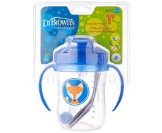 Mi primer vaso con pajita Dr. Brown´s 270ml. (colores surtido)