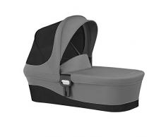 Cybex Gold - Capazo M, desde el nacimiento hasta los 6 meses (9kg), Manhattan Grey