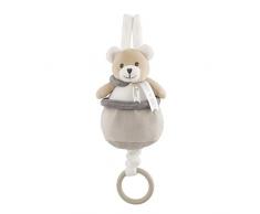 Chicco My Sweet Dou Dou Carillón Osito - Carillón de cuna con canción de nana y suave tejido