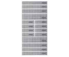 RRSP El pegatinas reflector accesorios del equipo para el cochecito, White