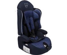 Colzani Silla Bebe Coche Mickey Grupo 1/2/3 Universal 9-36 Kg R44/04 Azul