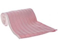 DIDYMOS Tejido manta para bebé, Lisca Raspberry, tamaño 7, 520 cm, rosa/blanco