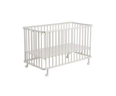 Cuna plegable de madera