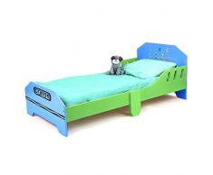 Kiddi Style Cama Infantil Madera - par ninos-Diseño de ceras de colores