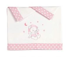 Pekebaby PICCOLO ROSA 10002099 1 R - Tríptico sábanas algodón minicuna (50 x 80 cm)
