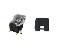 Maxi-Cosi Mica Silla De Coche Giratoria 360° Isofix, Silla Auto Reclinable Y Contramarcha, Con Reductor Bebé Recién Nacido, 0 Meses- 4 Años + Dispositivo antiabandono para silla de coche, Negro