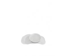 Twistshake Click-Mat Mini 31 x 17 cm Mantel Individual Placa de Alimentación para Mayoría Bandejas para Tronas + Plato Sellado con Tapa Alimentación para Bebés, Vajilla, Sin BPA, 6+ Meses, Blanco
