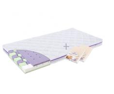 Träumeland Juego Colchón Butt erlfy + 2 sábanas Jersey Blanco blanco Blanco Talla:70 x 140 cm