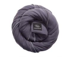 manduca SLING Mochila Bebe > Slate < Fular Portabebes Elastico con Certificado GOTS, Calidad Ecológica, Algodón Orgánico, Para Bebes Pequeños 3,5-15kg (slate/gris pizarra, 5,10m x 0,60m)