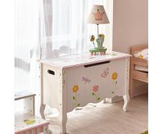 Cofre de madera para juguetes Princess & Frog de Fantasy Fields W-7462A