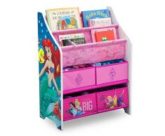 Delta Children Princess - Organizador de libros y juguetes, unisex