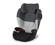 Cybex Silver Solution M-fix 519001121 Silla de Coche, Grupo 2/3, para Niños, para Coches con y sin Isofix, Colección Color 2021, Gris (Gray Rabbit)